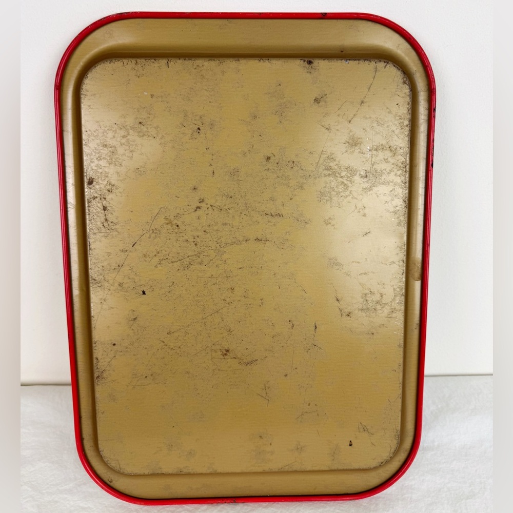 Coca Cola Vintage Gibson Girl Metal Tray - Picture 5 of 8
